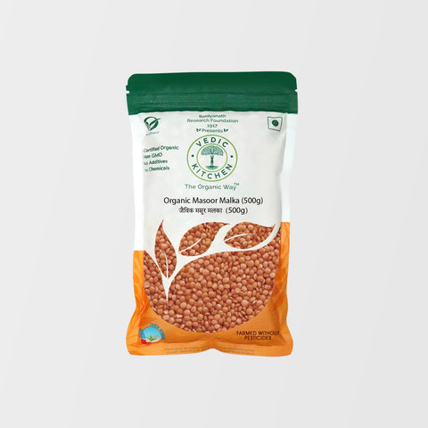 Organic Masoor Malka (Certified Organic)