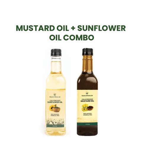 Mustard & Sunflower oil Combo
