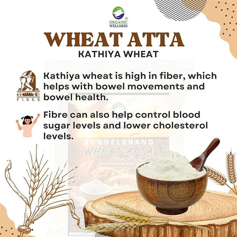 Bundelkhand Wheat Atta (5 Kg) (Certified Organic)