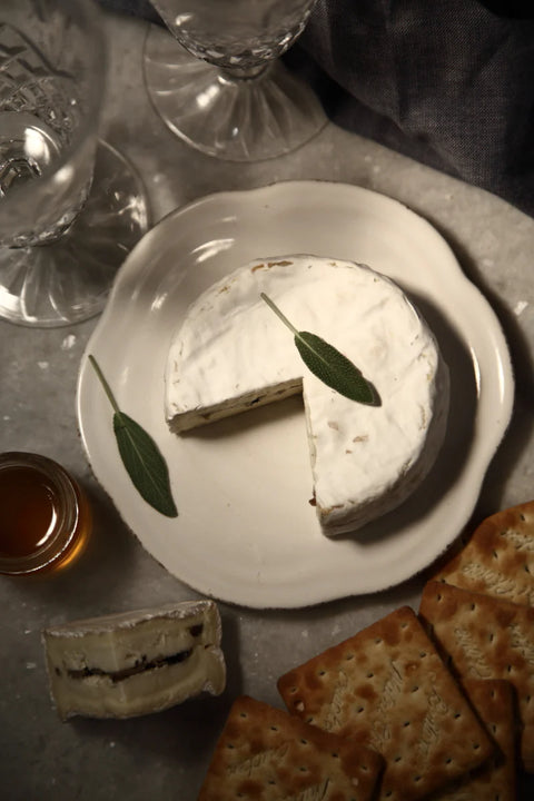 Artisanal Truffle Brie Cheese