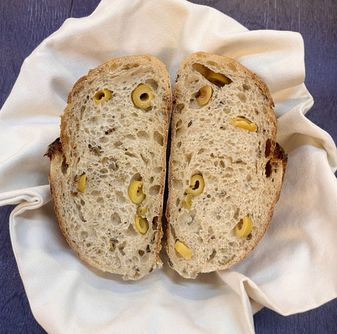 Olive and Herbs sourdough