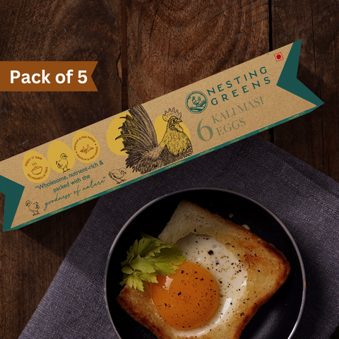 Kadaknath Eggs (Pack of 5)