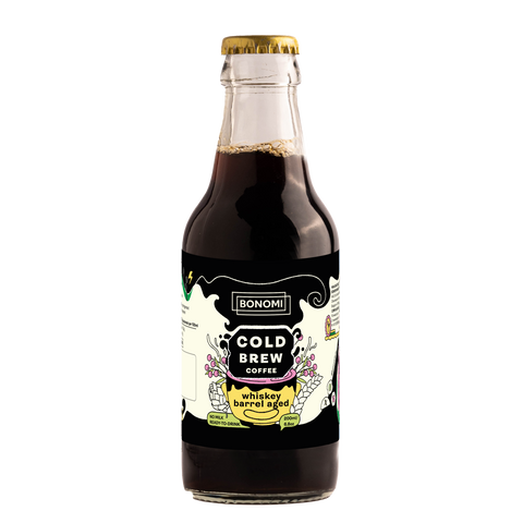 Whiskey Barrel Aged Cold Brew Coffee Zero Sugar (200 ML)