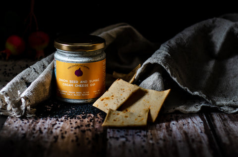 Onion Seed and Sumac Cream Cheese