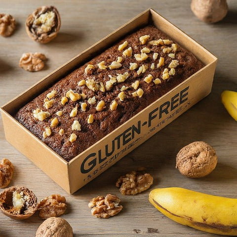 Gluten Free Banana Jaggery Walnut Tea Cake  (Pack of 1)