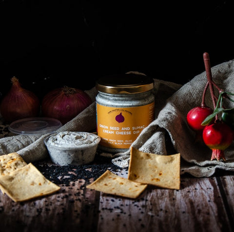 Onion Seed and Sumac Cream Cheese