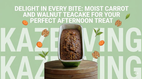  Moist Carrot and Walnut Teacake