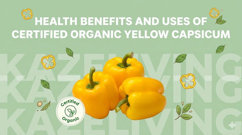 Certified Organic Yellow Capsicum