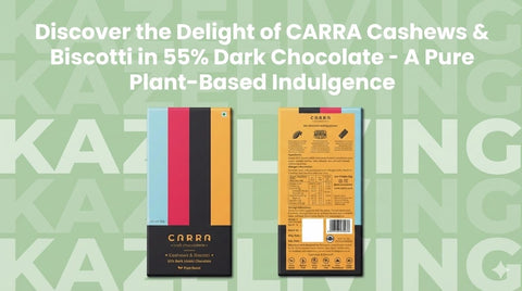 CARRA Cashews & Biscotti in 55% Dark Chocolate