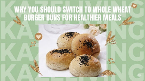 Whole Wheat Burger Buns