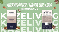 CARRA Hazelnut in Plant Based Milk Chocolate 50G