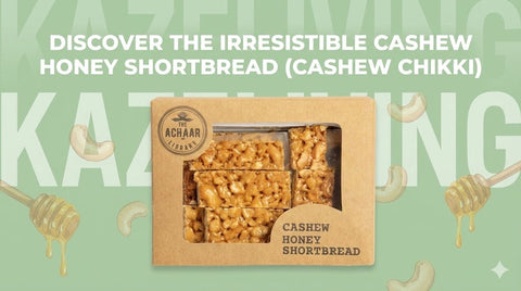 Cashew Honey Shortbread