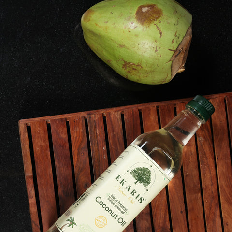 EKARIS Wood Pressed Coconut Oil 500ml