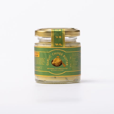 Eleftheria Cheese Cultured Butter – Garlic & Chives 100 grams
