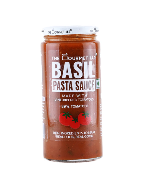 The Gourmet Jar Basil Pasta Sauce 390 grams