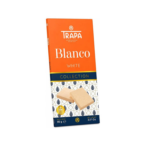 Trapa Choco Bar Collection - White 90g