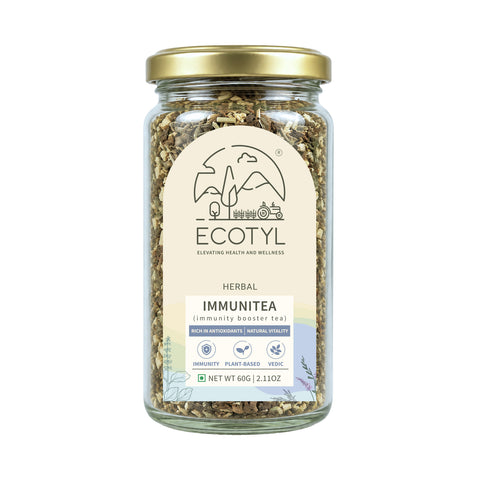 Ecotyl Immunitea (Immunity Booster Tea) | Nourishing Blend | Herbal Tea | 60g