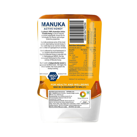 Capilano Manuka Upside Down Mgo 30+ Honey 340g