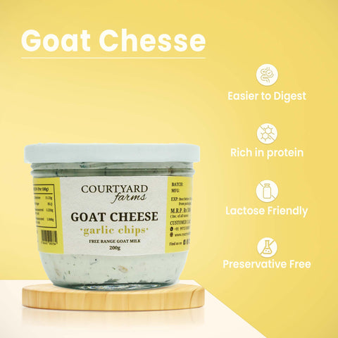 Goat Cheese Garlic Chips (Delivered Separately Next Day)