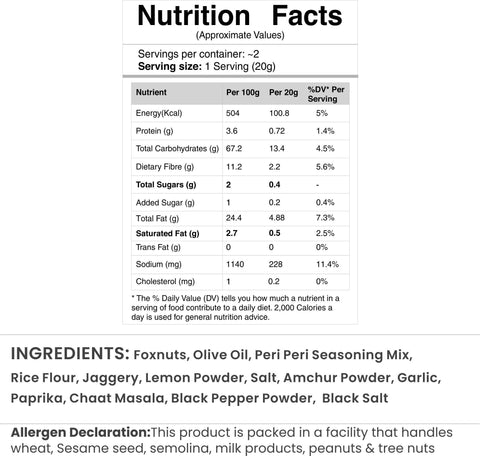 Peri Peri Makhana | 45g