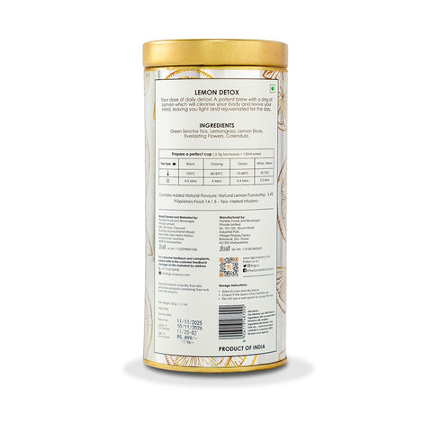 TGL Co. Lemon Detox Green (50g Tin)