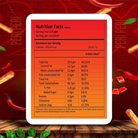 Kab's Jackpot Peri Peri Stix 50g