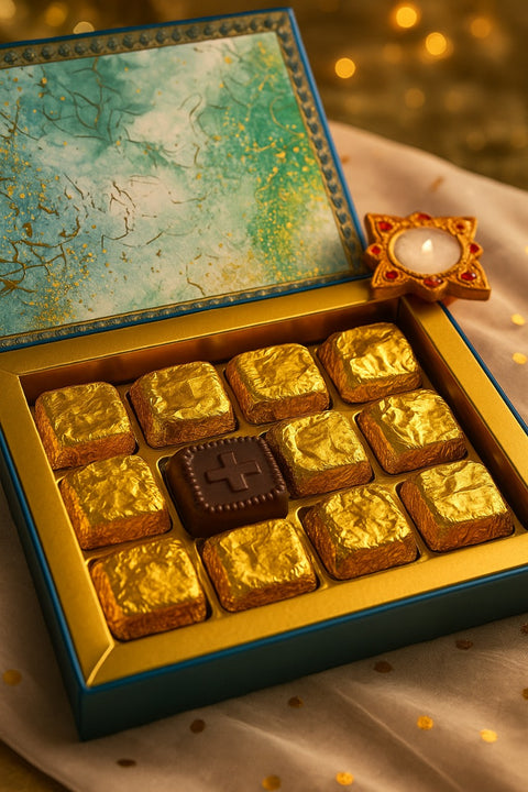 Assorted Dry Fruit Chocolate Box ( Hand-made)