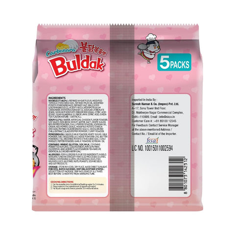 Samyang Buldak Noodle Carbonara