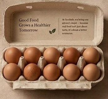 Seedtale Kadaknath Eggs 10 Pcs
