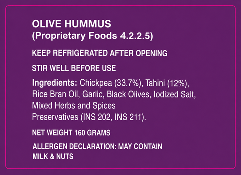 Olive Tapenade Hummus