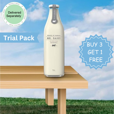A2 Skimmed Milk Trial Pack (Delivered Separately Next Day)