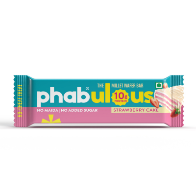 Phab 10g Protein Millet Bar Strawberry Cake 42g