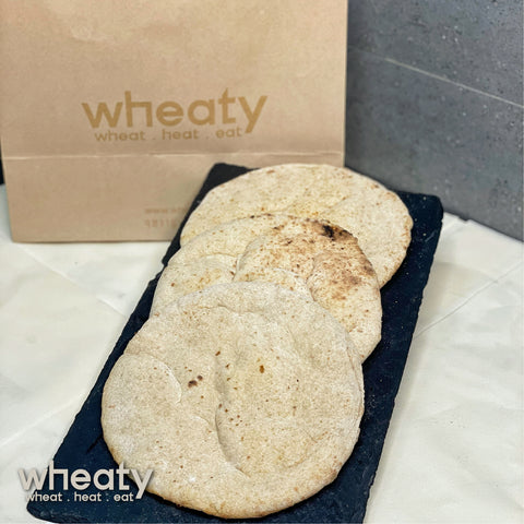 Whole Wheat Pita (100% Atta)