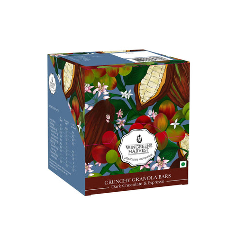 Crunchy Granola Bars - Dark Chocolate & Espresso (Single)