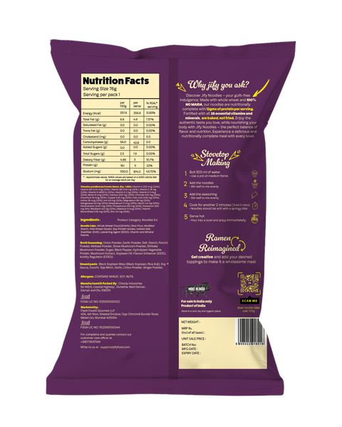 Jify Korean Ramen, Umami Flavour