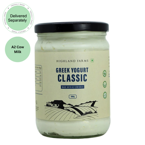 A2 Greek Yogurt Classic  (Delivered Separately Next Day)