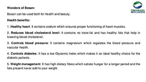 Organic Wellness Besan 450 grams