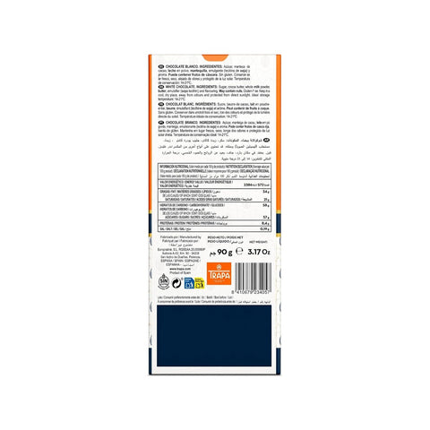 Trapa Choco Bar Collection - White 90g