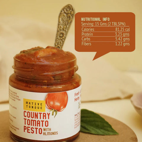 Native Tongue Tomato Almond Pesto 200 grams