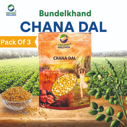 Organic Wellness Chana Dal (Pack of 3)