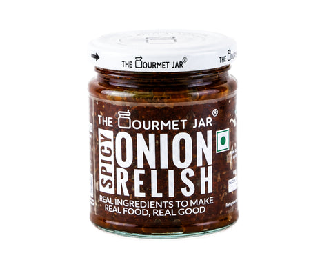 The Gourmet Jar  Spicy Onion Relish 210 grams