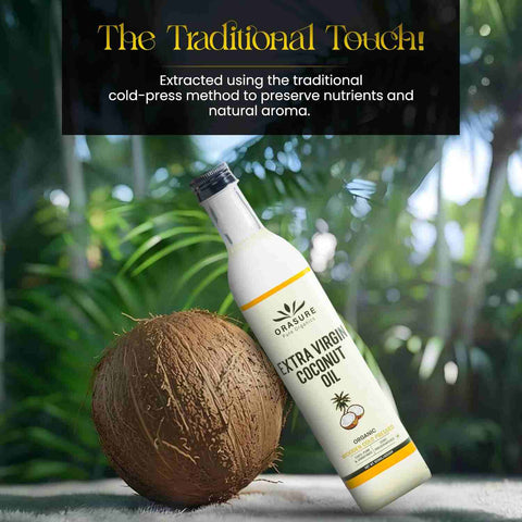 Orasure Organics Extra Virgin Coconut Oil 500 ML