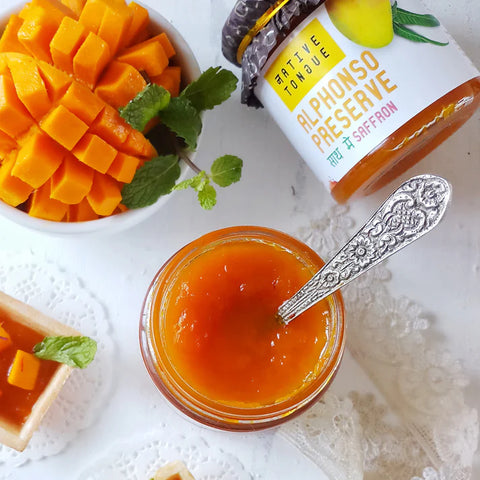Alphonso Preserve With Saffron