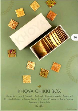 Khoya Chikki - Box of 18 (Delivered Separately)