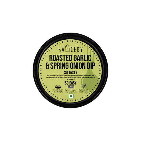 Saucery Roasted Garlic and Spring Onion Dip (150g)