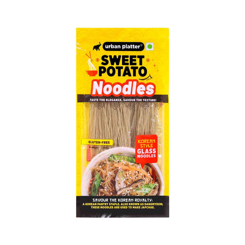 Urban Platter Sweet Potato Noodles (Dangmyeon), 300g (Korean Style Japchae Noodles, Glass Noodles, Additive-free, Gluten-free)