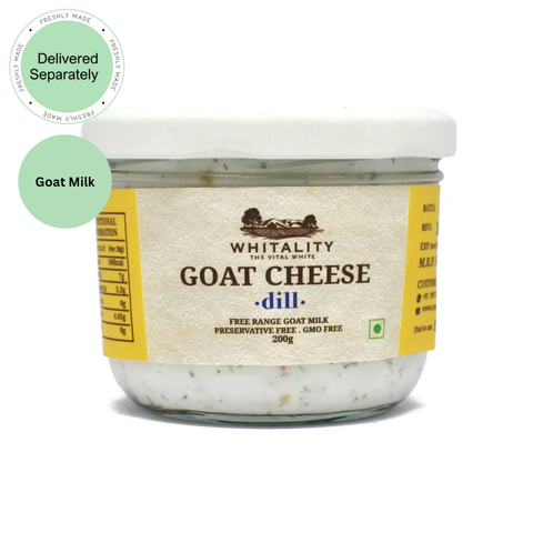 Goat Milk Cheese - Fresh Dill (Delivered Separately)