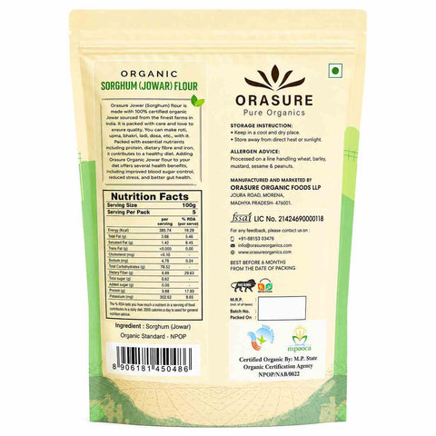 Orasure Organics Jowar Flour