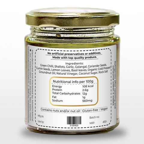 Mandymade Green Thai Curry Paste