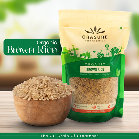 Orasure Organics Brown Rice